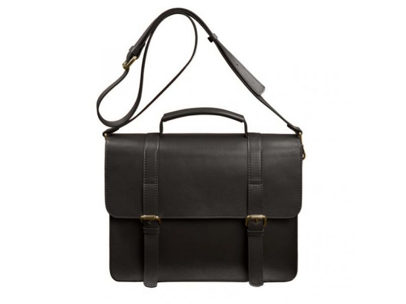 Кожаная сумка-портфель Porte темно-коричневый, фото 9