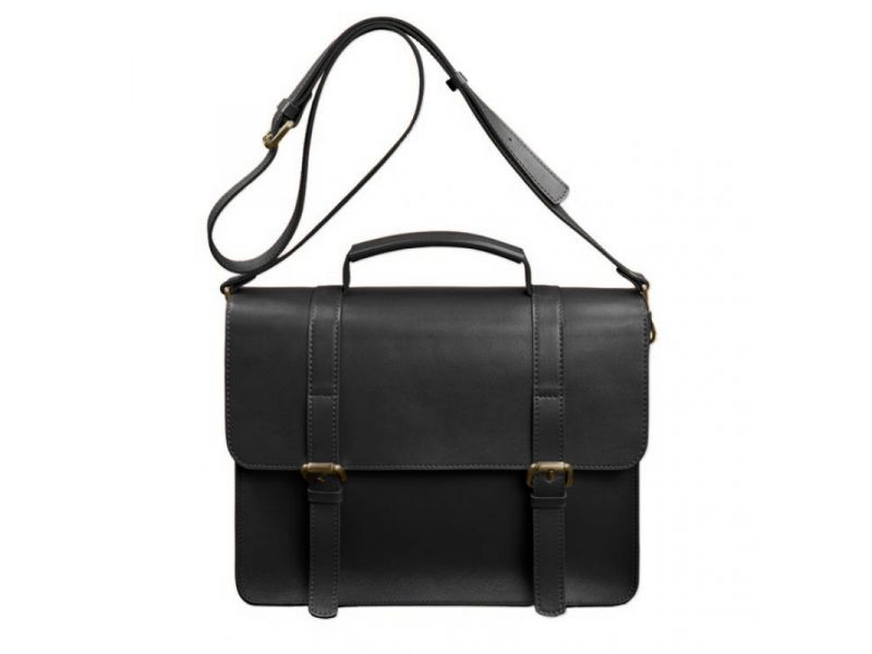 Кожаная сумка-портфель Porte черный, фото 9