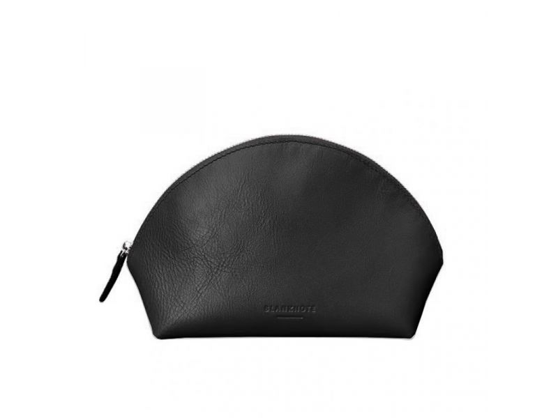 Женская кожаная косметичка 8.0 Черная, фото 6