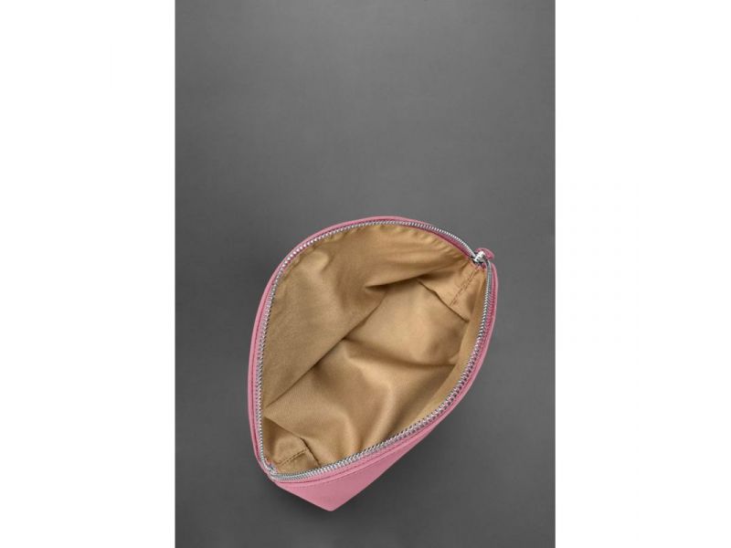 Женская кожаная косметичка 8.0 Розовая, фото 4