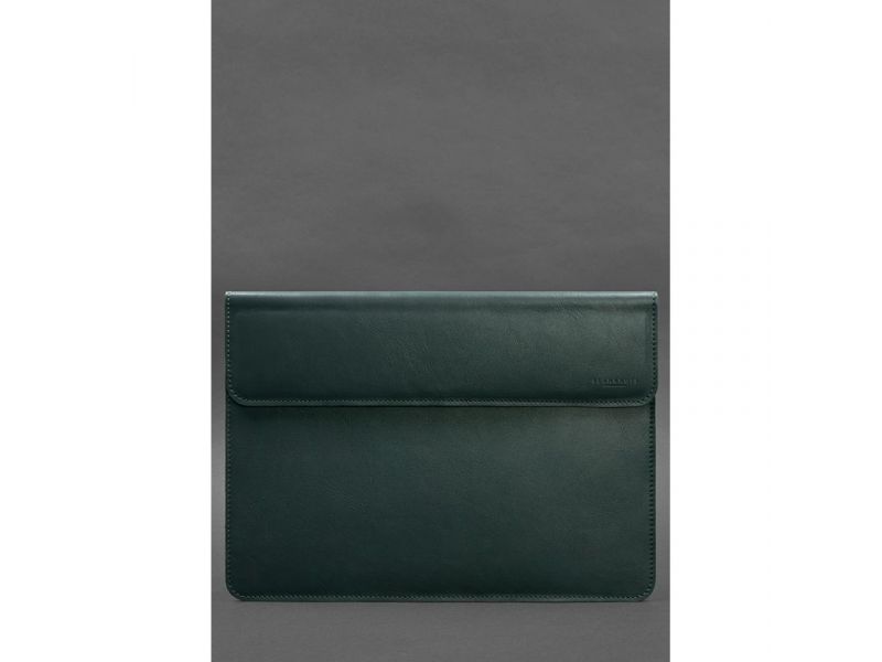 Кожаный чехол-конверт на магнитах для MacBook Pro 16&amp;quot; Зеленый, фото 1