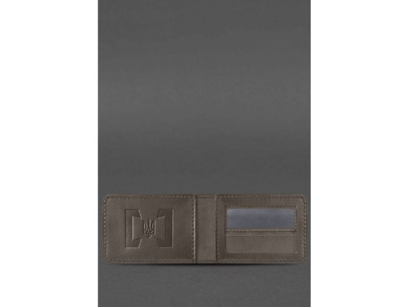 Кожаная обложка для удостоверения БЭБ (Бюро экономической безопасности Украины) Темно-бежевая, фото 2