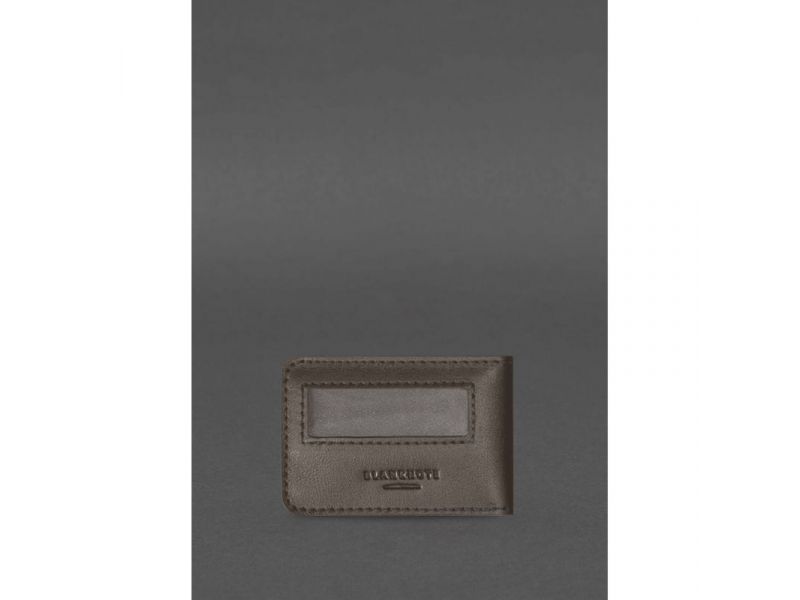 Кожаная обложка для удостоверения БЭБ (Бюро экономической безопасности Украины) Темно-бежевая, фото 4