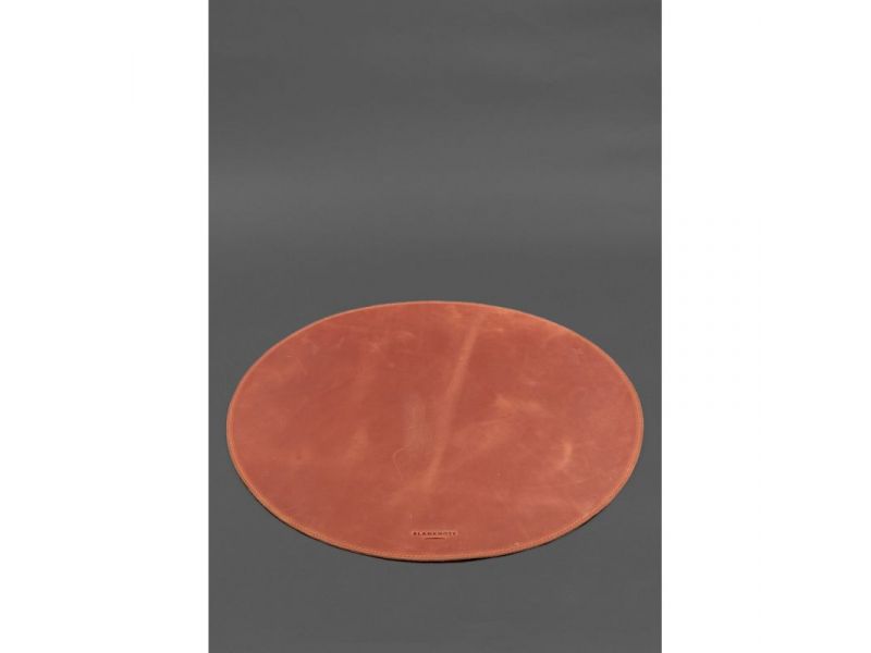 Настольный набор из натуральной кожи 1.2 светло-коричневый Crazy Horse, фото 5