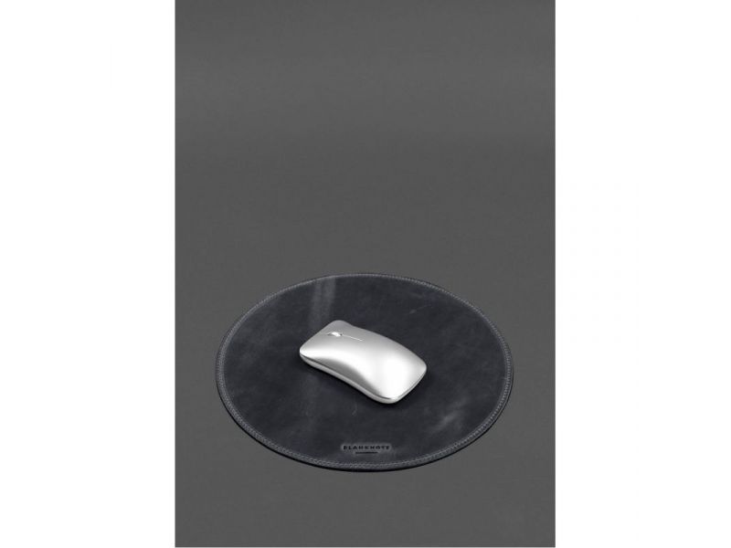 Настольный набор из натуральной кожи 1.2 синий Crazy Horse, фото 8