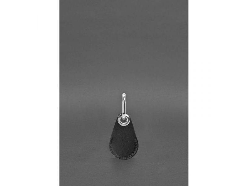 Кожаный чехол для Apple AirTag  без окошка Черный, фото 2