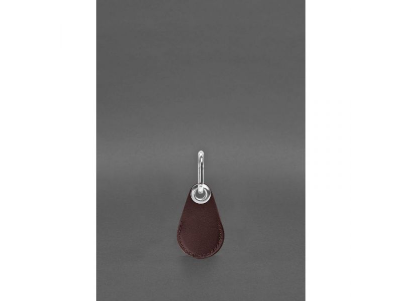 Кожаный чехол для Apple AirTag без окошка Бордовый, фото 2