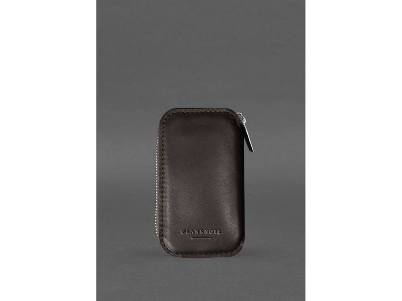 Кожаная карманная ключница 6.0 PREMIUM темно-коричневая, фото 3