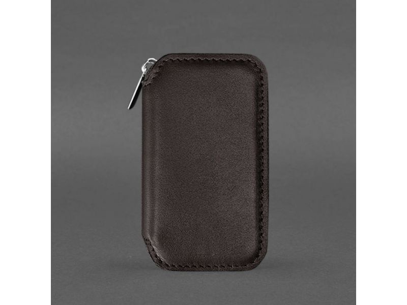 Кожаная карманная ключница 6.0 PREMIUM темно-коричневая, фото 6