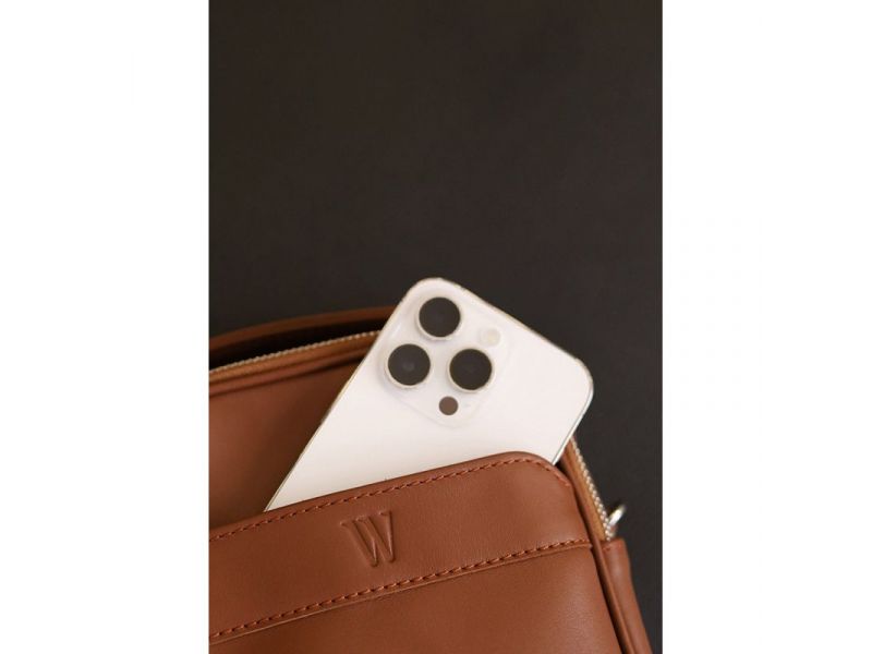 Мужская сумка через плечо Freeliner светло-коричневая, фото 5