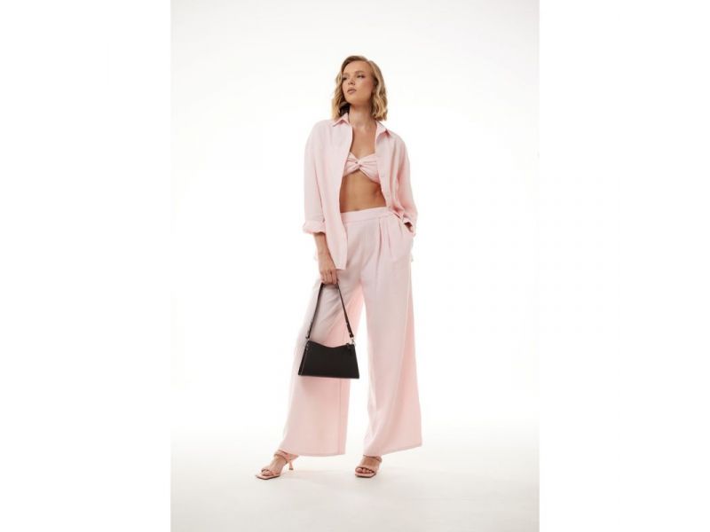 Женская кожаная сумка Sally темно-коричневая, фото 3