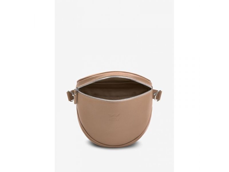 Кожаная сумка поясная-кроссбоди Vacation карамель флотар, фото 5