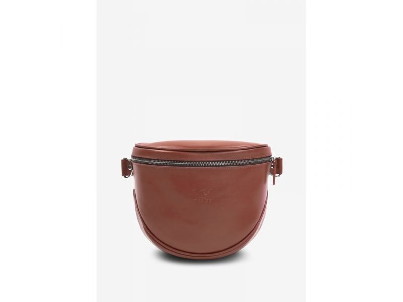 Кожаная сумка поясная-кроссбоди Vacation светло-коричневый, фото 2