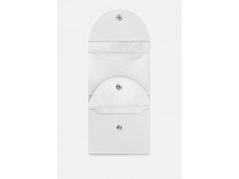 Кожаный кошелек 2.2 белый, фото 3