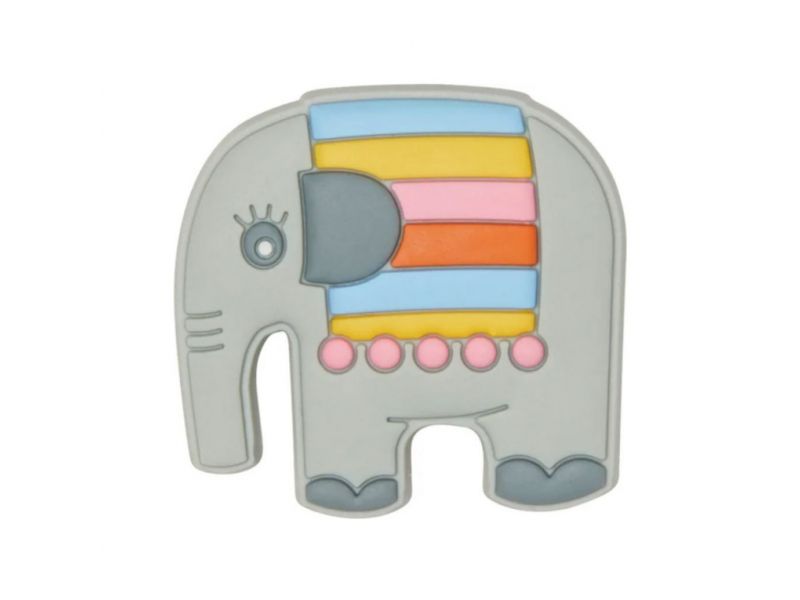 Jibbitz™ Elephant — Джибітс Слон для Crocs (Оригінальна прикраса), фото 1