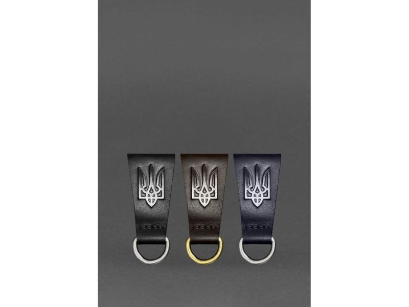 Кожаный тренчик на пояс с гербом Украины, фото 4