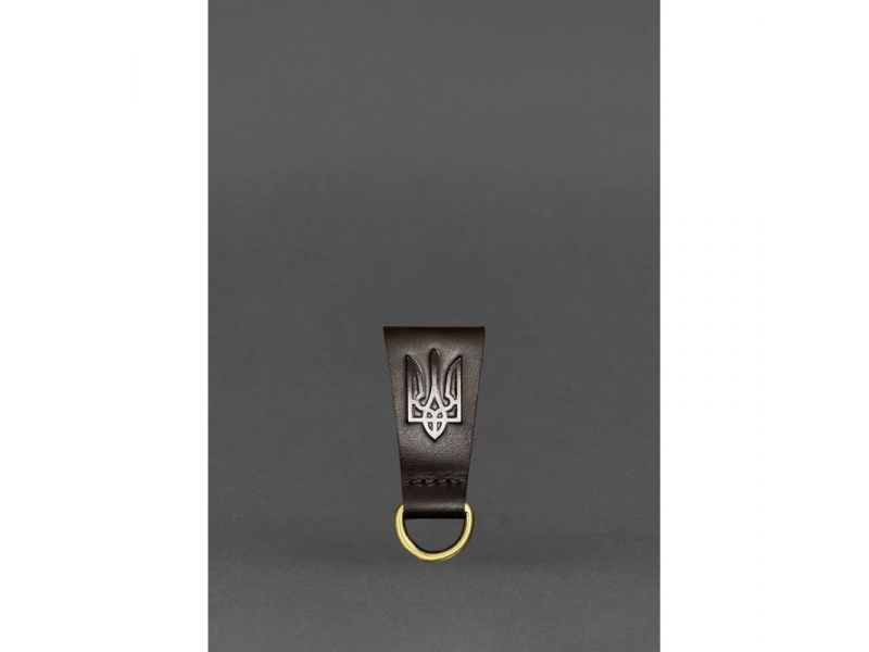 Кожаный тренчик на пояс с гербом Украины, фото 1