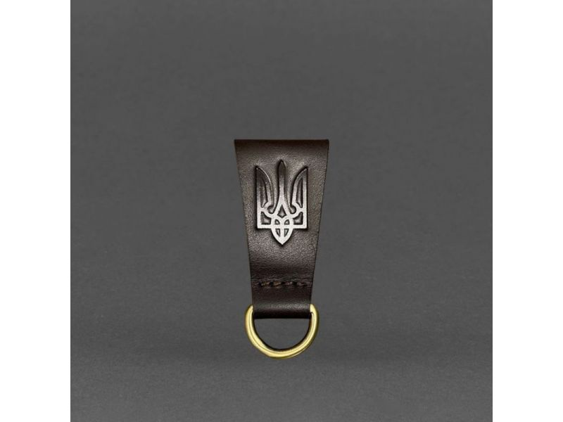 Кожаный тренчик на пояс с гербом Украины, фото 5