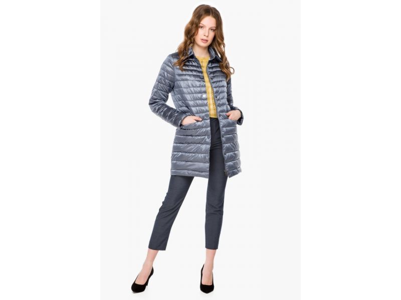 Воздуховик женский цвет маренго осенне-весенний модель 41323, фото 2