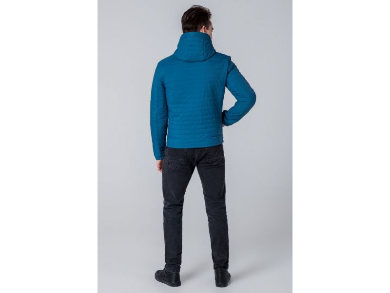 Ветровка бирюзовая мужская осенне-весенняя модель 1295, фото 5