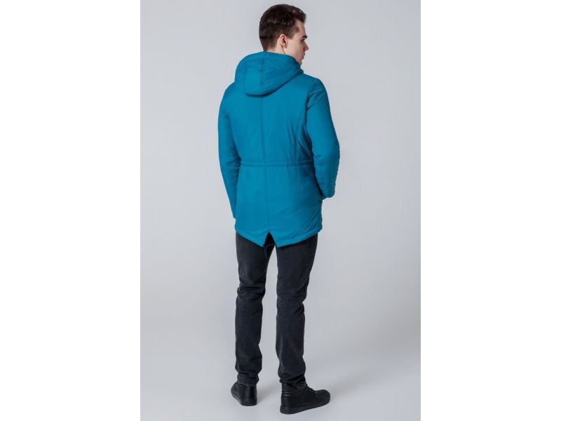 Бирюзовая ветровка мужская осенне-весенняя модель 1342, фото 5
