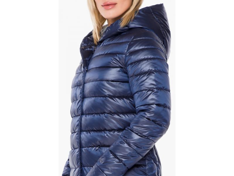 Женский осенне-весенний сапфировый воздуховик с рисунком модель 18225, фото 6