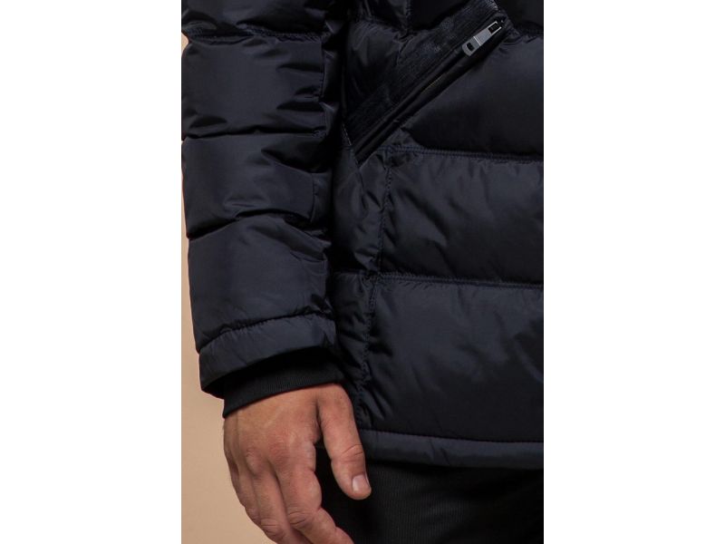 Куртка зимняя темно-синяя для мужчин модель 11726, фото 6