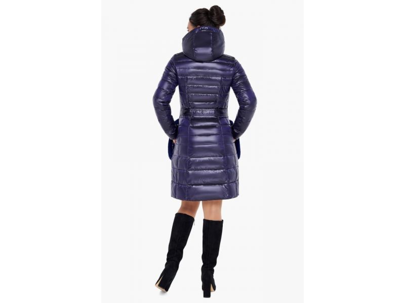 Воздуховик фиолетовый женский осенне-весенний модель 31845, фото 6