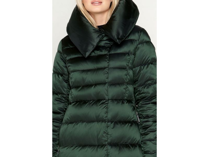 Воздуховик зимний женский зеленый модель 31515, фото 6