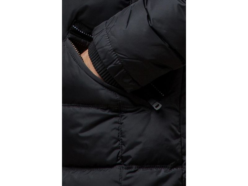 Куртка зимняя мужская с манжетами цвет графит модель 13542, фото 7