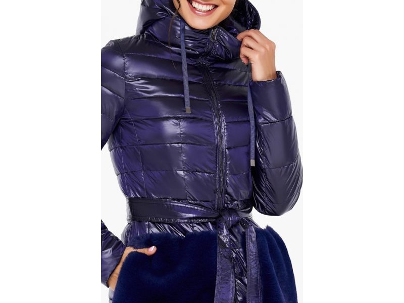 Воздуховик фиолетовый женский осенне-весенний модель 31845, фото 7