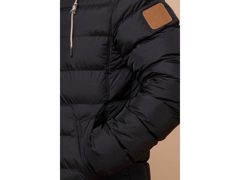 Зимняя куртка черного цвета для мужчин практичная модель 16115, фото 7