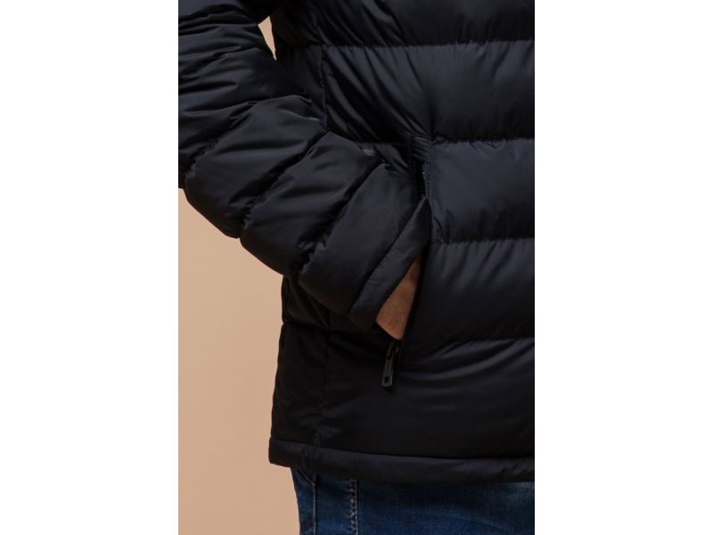 Зимняя сине-черная мужская куртка модель 25490, фото 7