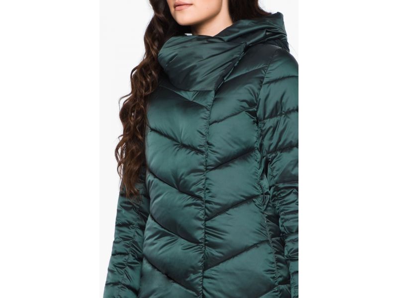 Воздуховик зимний изумрудный женский модель 31016, фото 9