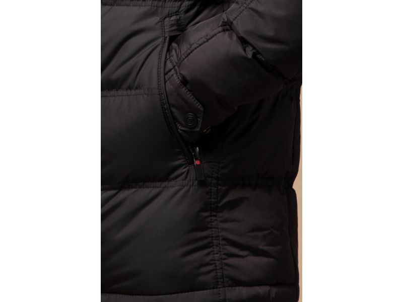 Кофейная мужская куртка на зиму модель 26055, фото 7