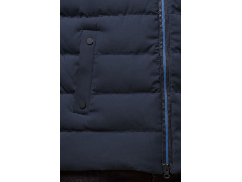 Мужская зимняя куртка цвет синий-электрик модель 45115, фото 7