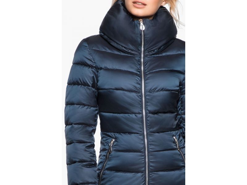 Сапфировый женский воздуховик зимний модель 31074, фото 8