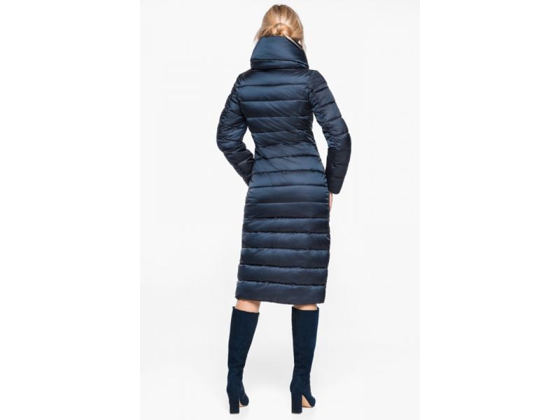 Сапфировый женский воздуховик зимний модель 31074, фото 7