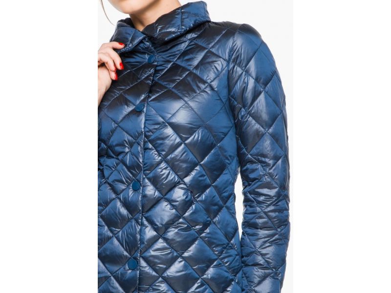 Воздуховик женский оригинальный осенне-весенний цвет темная лазурь модель 20856, фото 7