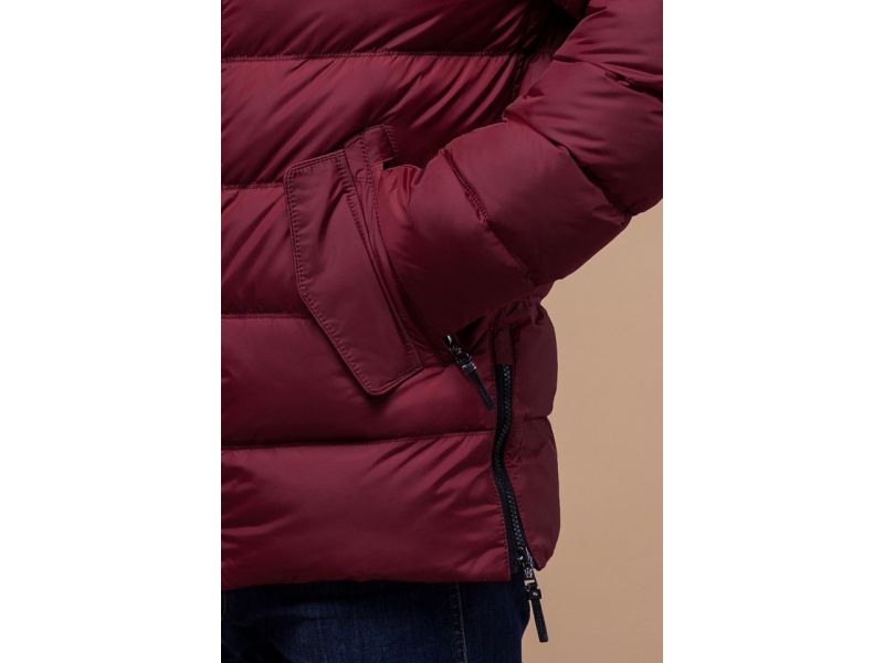 Куртка мужская красная высокого качества зимняя модель 20180, фото 8