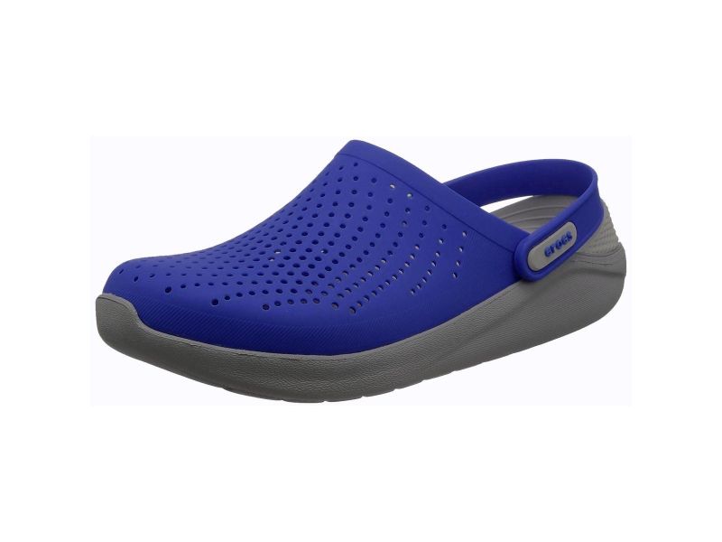 ᐈ Крокс Crocs LiteRide Graphic Clog, сине-серые кроксы Лайт райд ...