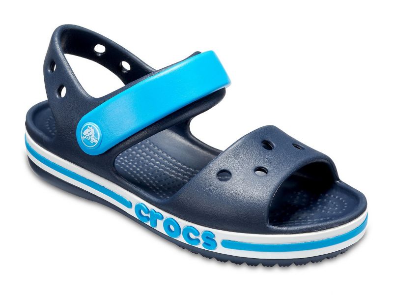 CROCS Crocband™ Sandal Kids. Сандалии детские CROCS синие, фото 1