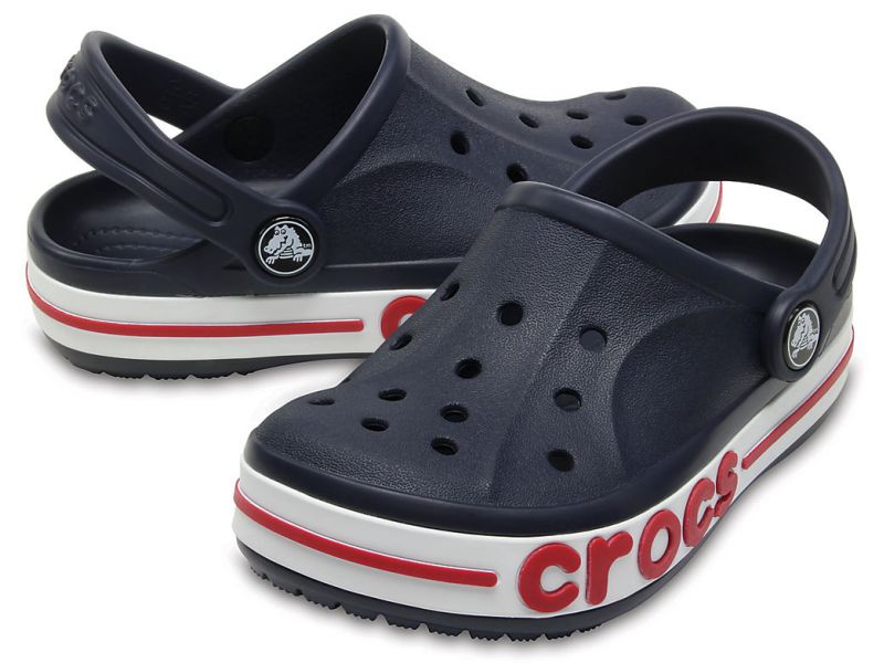 Общий вид пары детских Crocs Bayaband Clog Navy