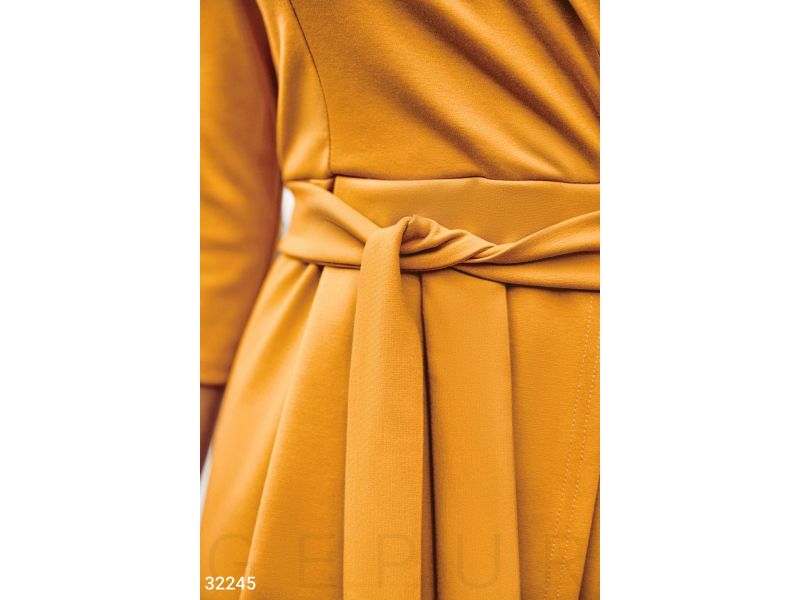 Платье медового оттенка 32245, фото 2