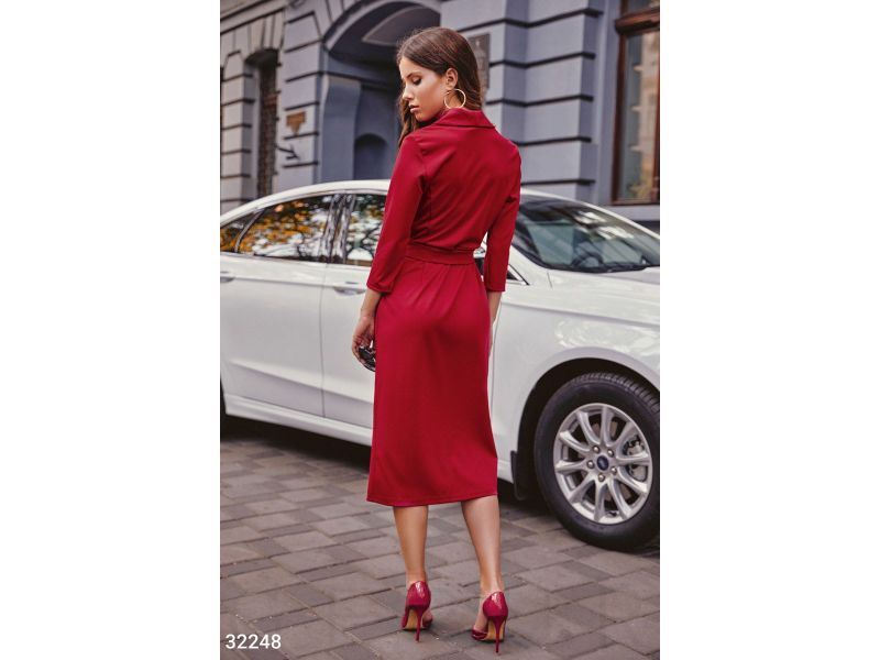Платье в деловом стиле 32248, фото 3
