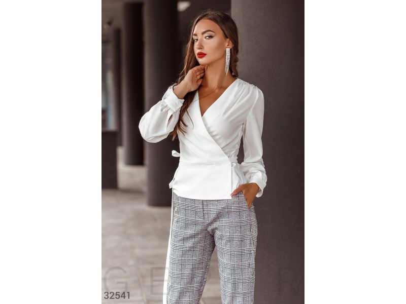 Блуза в классическом стиле 32541, фото 1