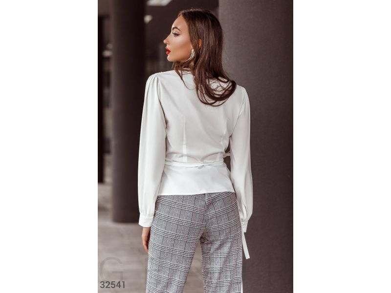 Блуза в классическом стиле 32541, фото 4