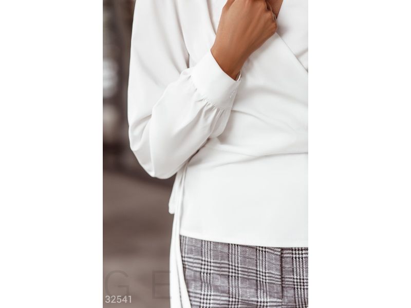 Блуза в классическом стиле 32541, фото 3