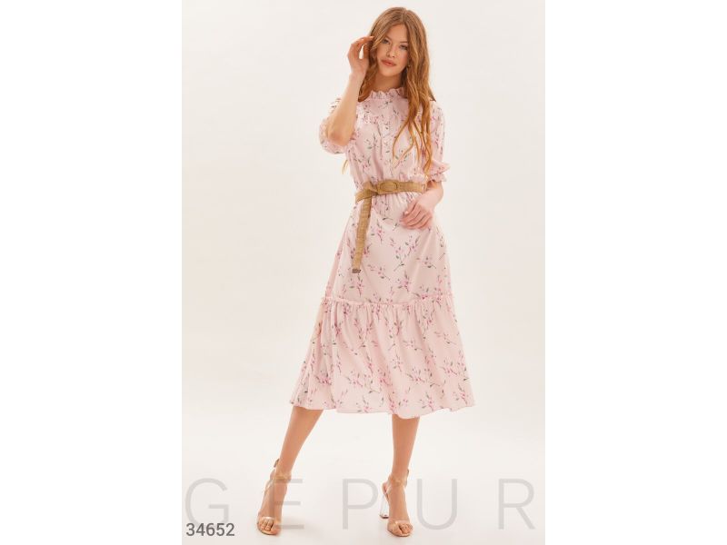 Платье нежно-пудрового цвета  34652, фото 2