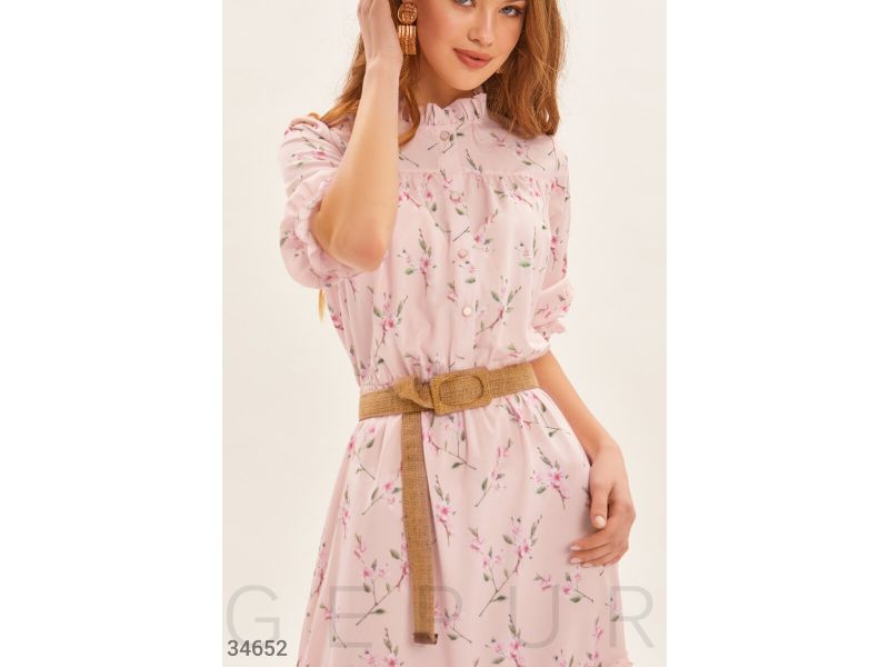 Платье нежно-пудрового цвета  34652, фото 4